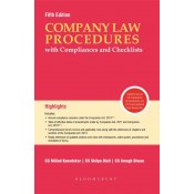 Blooomsbury's Company Law Procedures with Compliances and Checklists by CS. Milind Kasodekar, CS. Shilpa Dixit, CS Amogh Diwan